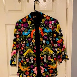 Beautiful embodiment floral jacket